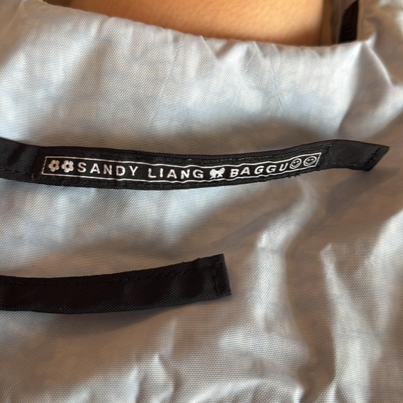 Sandy liang x BAGGU mini bow bag in powder blue - Picture 4 of 6